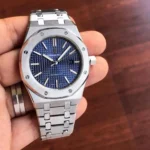 Premium Audemars Piguet Royal Oak Watch Blue Dial For Men (BOT3765) - stayhit.in