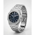 Premium Audemars Piguet Royal Oak Watch Silver Blue For Men (WS197) - stayhit.in