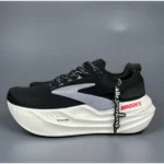Premium Brooks Glycerin Max Shoes Black White For Men