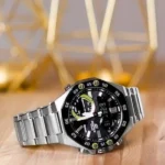 Premium Casio Edifice ECB10D Watch Black Silver For Men