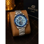 Premium Casio Edifice Efr539 Watch Blue Silver For Men (LAB929) - stayhit.in