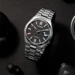 Premium Citizen Tsuyosa Wanderer Watch Silver Black For Men (BOT3129) - stayhit.in