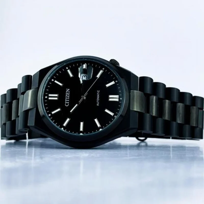 Premium Citizen Tsuyosa Watch Quartz Full Black For Men (BOT3130) - stayhit.in