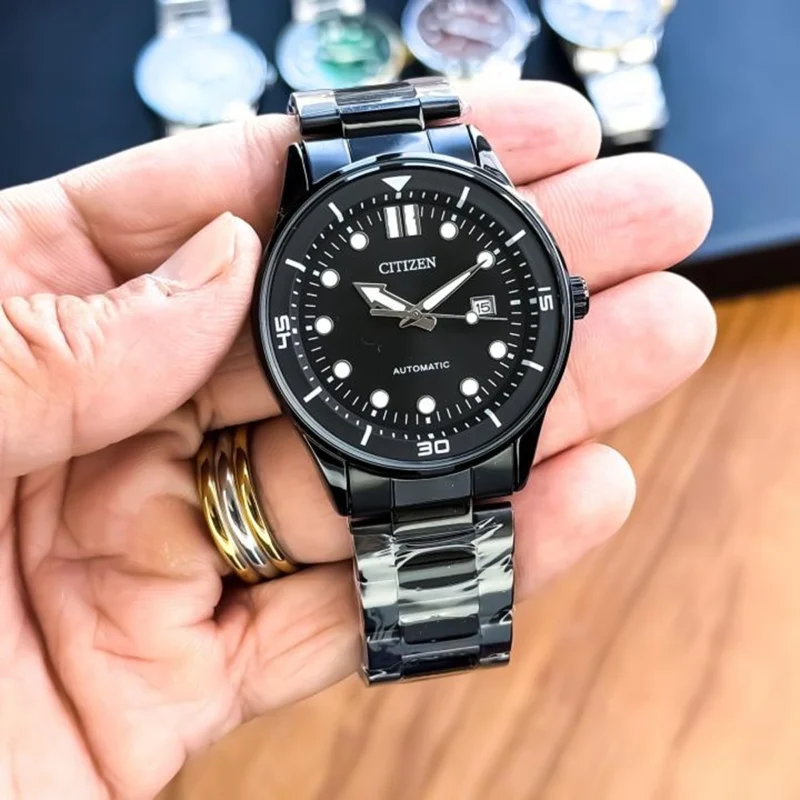 Premium Citizen Watch Full Black For Men (BOT3713) - stayhit.in