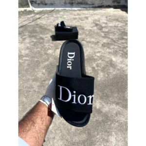 Premium Dior Flip Flops Black For Men (HS493) - stayhit.in