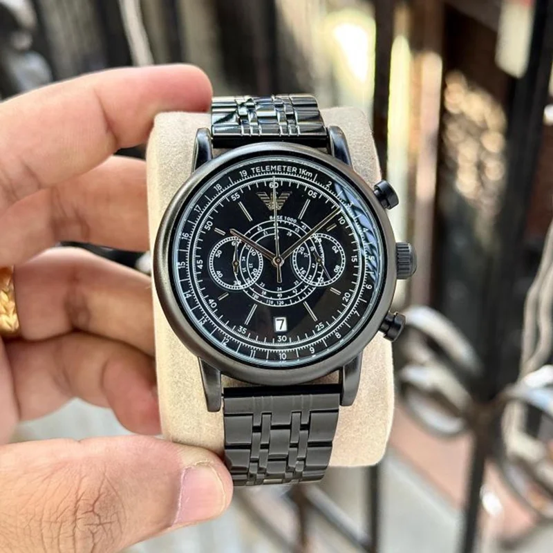 Premium Emporio Armani AR11634 Watch Black For Men (WS134) - stayhit.in