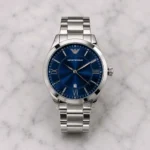 Premium Emporio Armani Metal Watch Blue For Men (FGS158) - stayhit.in