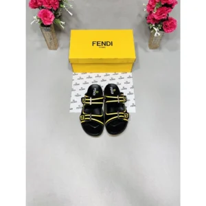 Premium Fendi Sandals Black For Men (HS314) - stayhit.in