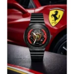 Premium Ferrari Spirit Spinner Watch Black For Men (SOS516) - stayhit.in