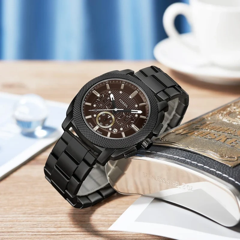 Premium Fossil Chronograph Watch For Men (LAB654) - stayhit.in