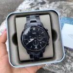 Premium Fossil Neutra Fs5424 Watch Black White For Men
