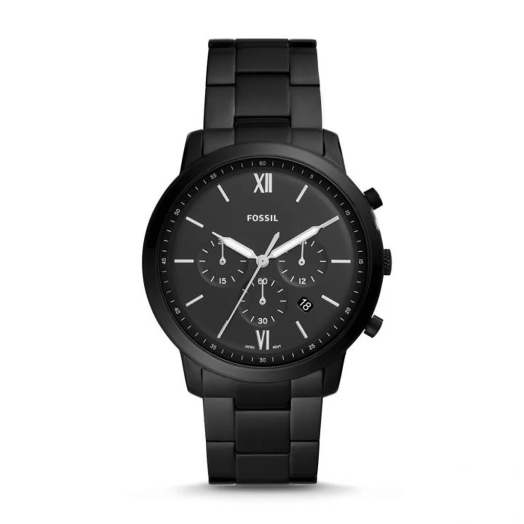 Premium Fossil Neutra Fs5424 Watch Black White For Men (BOT3135) - stayhit.in