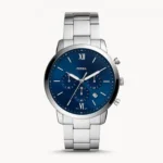 Premium Fossil Neutra Fs5792 Watch Silver Blue For Men (BOT3133) - stayhit.in