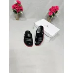 Premium Giuseppe Zanotti Urbaner Sandals Double Strap Black For Men (HS315) - stayhit.in