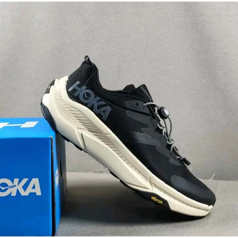 Premium Hoka Transport Sneakers Black For Men (SOS205) - stayhit.in