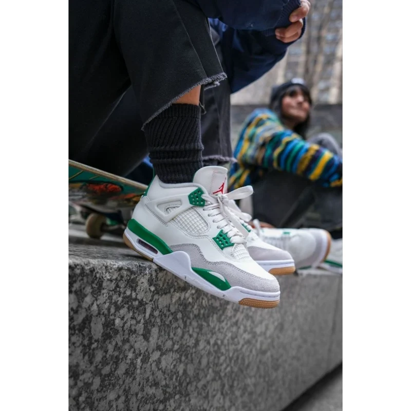 Premium Jordan Retro 4 Pine Green Shoes For Men (LAB713) - stayhit.in