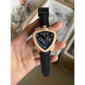 Premium Lamborghini Chronograph Watch Black Strap For Men (SOS534) - stayhit.in