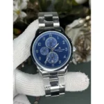 Premium Maurice Lacroix Watch Silver Blue For Men (JH594) - stayhit.in