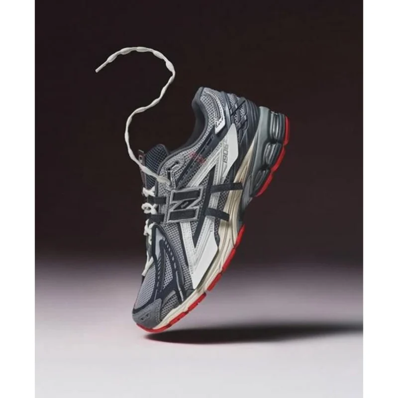 Premium New Balance 1906a Slate Shoes Grey Drift Red For Men (WS223) - stayhit.in