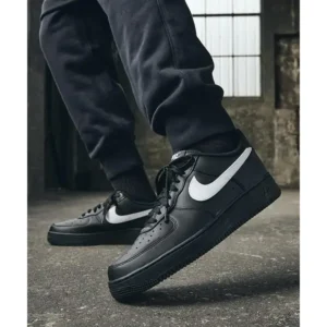 Premium Nike Air Force 1 Low Shoes Black White For Men (BOT2925) - stayhit.in