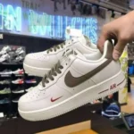 Premium Nike Air Force 1 Mini Shoes Red Swoosh For Men