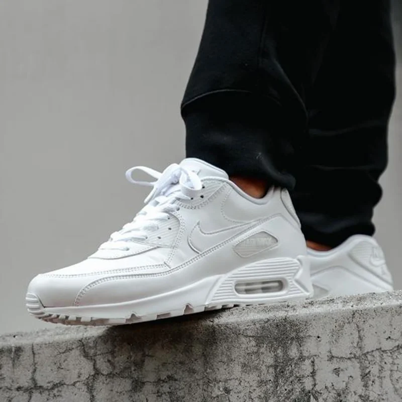 Premium Nike Air Max 90 Shoes Essential Triple For Men (BOT3527) - stayhit.in