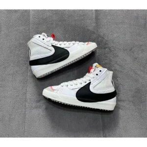 Premium Nike Blazer Mid 77 Vintage Shoes White Black For Men (WS286) - stayhit.in