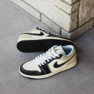 Premium Nike Jordan 1 Low Se Shoes Coconut Milk Black For Men (SOS219) - stayhit.in