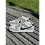 Premium Nike Sb Dunk Shoes White Grey With Blue Tick For Men (BSF1824) - stayhit.in