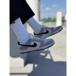 Premium Nike Sb Dunk Shoes White Grey With Blue Tick For Men (BSF1824) - stayhit.in