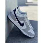 Premium Nike Sb Dunk Shoes White Grey With Blue Tick For Men (BSF1824) - stayhit.in