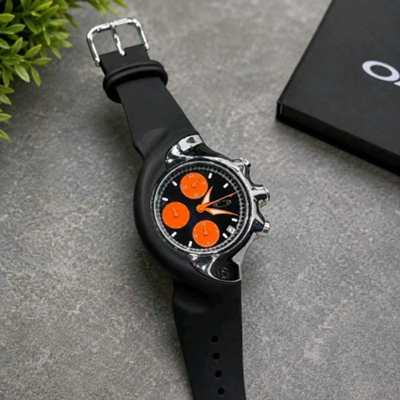 Premium Oakley Detonator Watch All Working Quartz For Men (FGS164) - stayhit.in