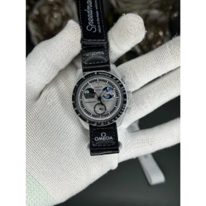 Premium Omega X Swatch Watch Grey For Men (JH597) - stayhit.in