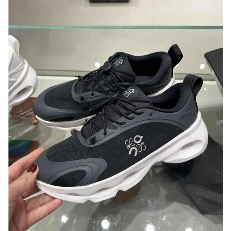 Premium On Running Cloudsolo Loewe Shoes White Black For Men (SOS217) - stayhit.in