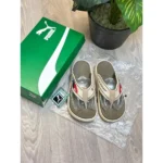 Premium Puma BMW Softride Seave Slides Beige Simplex For Men (HS394) - stayhit.in