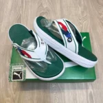 Premium Puma BMW Softride Slides Seave Green Simplex For Men (HS395) - stayhit.in
