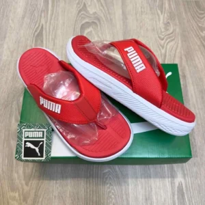 Premium Puma Softride Seave Slides Red Simplex For Men (HS389) - stayhit.in