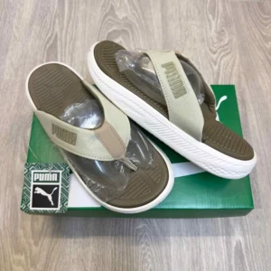 Premium Puma Softride Slides Seave Beige Simplex For Men (HS387) - stayhit.in
