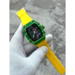 Premium Richard Mille Watch Yellow Strap For Men (LAB1035) - stayhit.in
