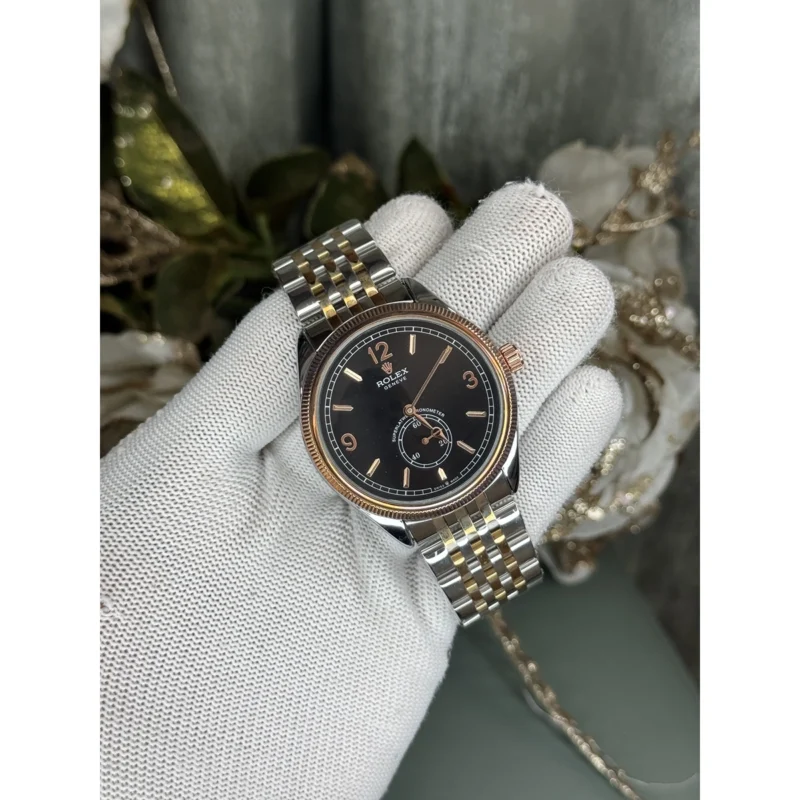 Premium Rolex Chronometer Watch Dual Tone For Men (JH600) - stayhit.in