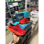 Premium Skechers Aero Spark Red Running Shoes For Men