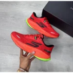 Premium Skechers Aero Spark Red Running Shoes For Men