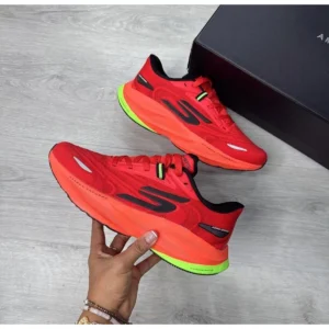 Premium Skechers Aero Spark Red Running Shoes For Men (WS219) - stayhit.in