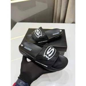 Premium Skechers Flip Flops Black For Men (HS481) - stayhit.in