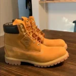 Premium Timberland Leather Boots Tan For Men (JH758) - stayhit.in