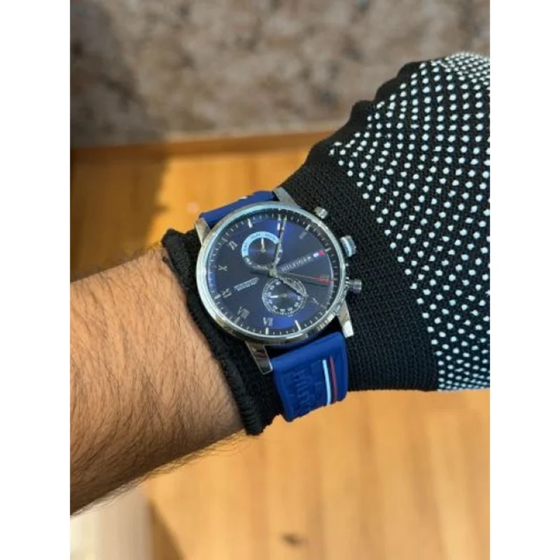 Premium Tommy Hilfiger Chronograph Watch For Men (FGS170) - stayhit.in