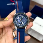 Premium Tommy Hilfiger Clark Watch Blue Strap For Men (SOS513) - stayhit.in