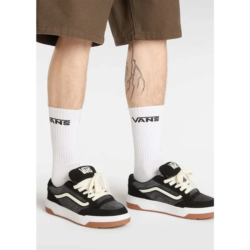 Premium Vans Hylane Gum Shoes Black White For Men (JH754) - stayhit.in