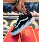 Premium Vans Old Skool Shoes Black Short For Men
