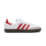 Stylish Adidas Samba Shoes Og White Red For Men